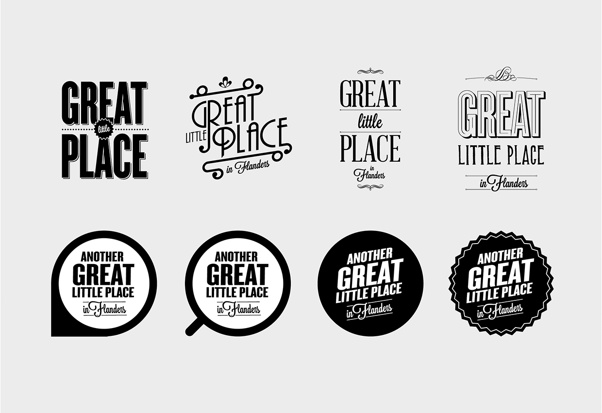 Great Little Place In Flanders Campaign Identity Design