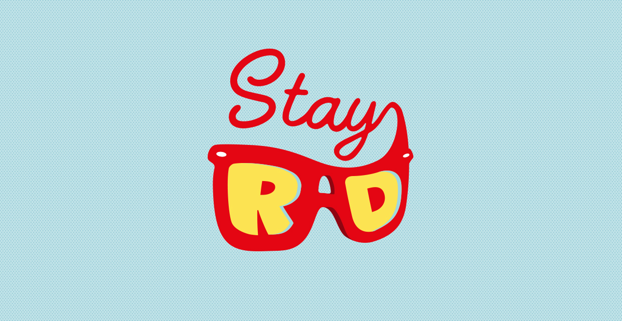 Stay Rad Logo Design